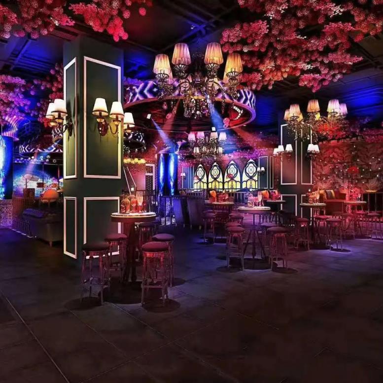 200平重慶酒吧裝修效果圖，12萬(wàn)搞定裝修